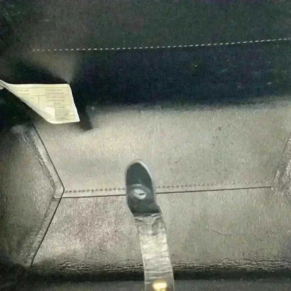 Alxiliary Black Leather Tote Bag - Picture 6 of 16